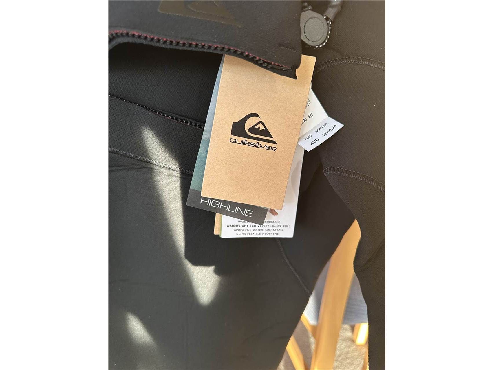 2026 Quiksilver Highline Size Mt Wetsuits 3/2 - Image 2