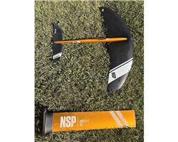NSP Airwave 80 70 cm foiling foils complete