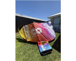  Harlem Force Signed By Lorenzo Casati 8 metre kitesurfing kite