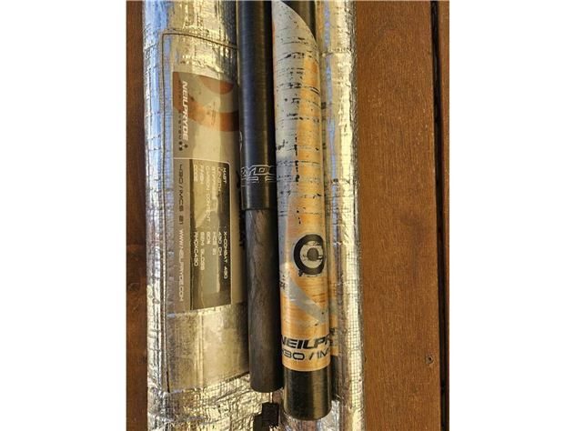 Neil Pryde Wizard 5.4 (2023); The Fly 4.8; Mast 4.3