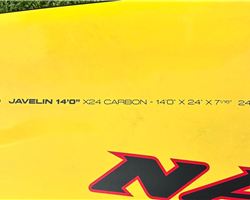Naish Javelin 14 Ft Carbon 24 inches 14' 0" stand up paddle racing & downwind board