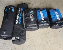 Ozone Wasp V1 & V2, Naish S25, Sb Freewing Air foiling wind wing