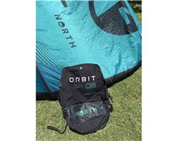North Orbit 8 metre kiteboarding kite