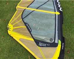Goya Banzai And Fringe 4.7 metre windsurfing sail