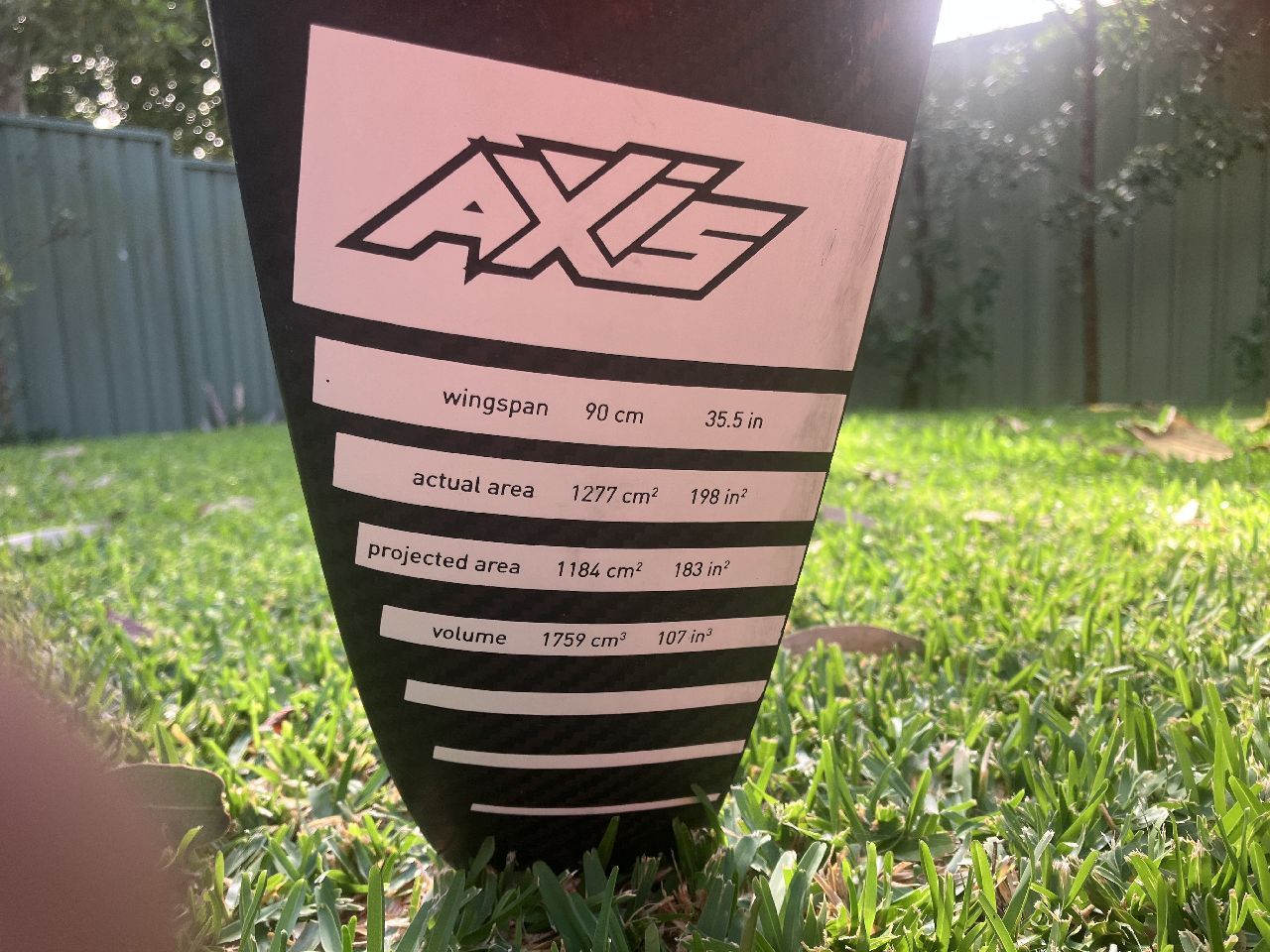 2021 Fanatic Sky Wing 5’2” & Axis Foil - Image 6