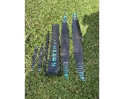 North Carbon Sonar Hm85 85 cm foiling all foiling