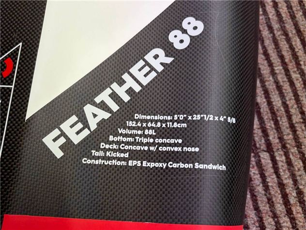 2022  Reedin Feather V2 - 5' 0", 88 Litres