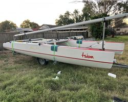 Nacra 5.8 5.8 metre boating sail boat