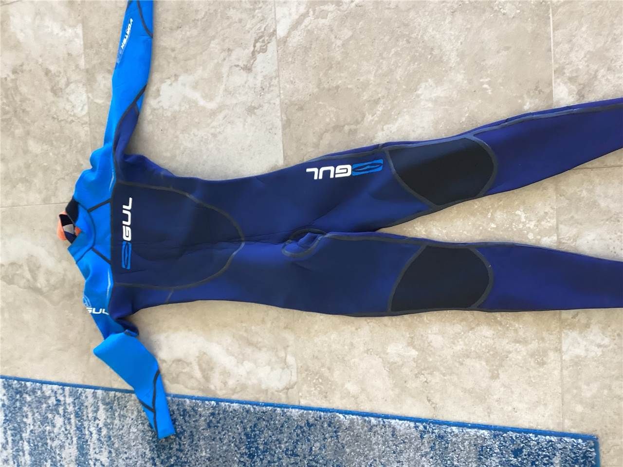 2021 Gul Vortex 3/2 Steamer Medium/Tall Welded Seams 3M Gul Vortex 3/2 Steamer Wetsuit M/T - Image 6