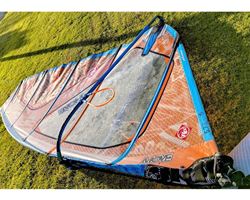 RRD Move Freeride / Freemove Sail, Complete  5.7 metre windsurfing sail