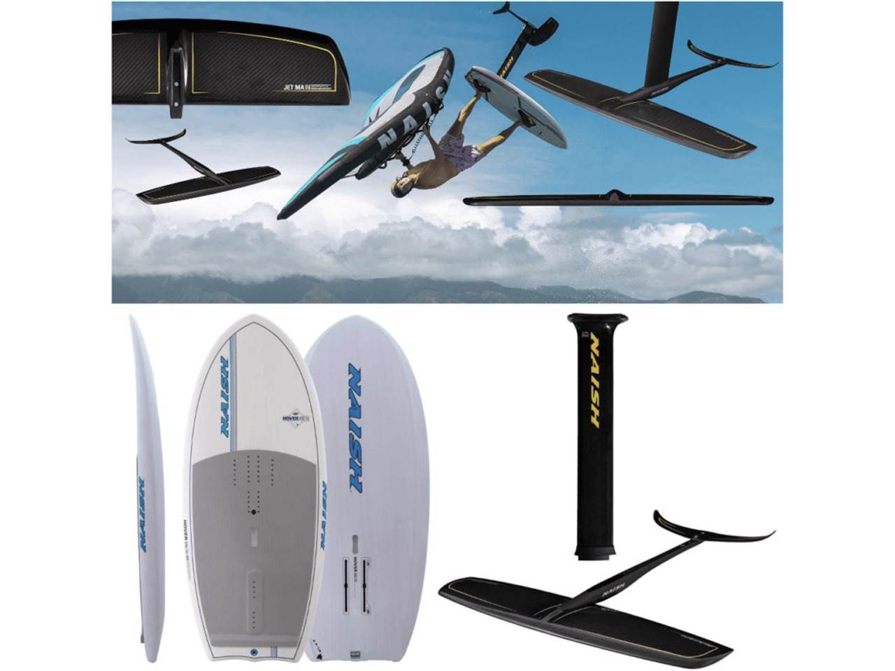 2022 Naish Hover Gs + Jet Ma Foil - Image 1