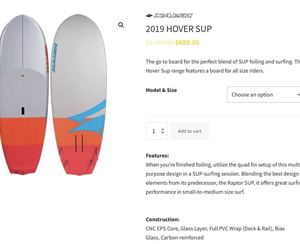 2019 Naish Hover 95