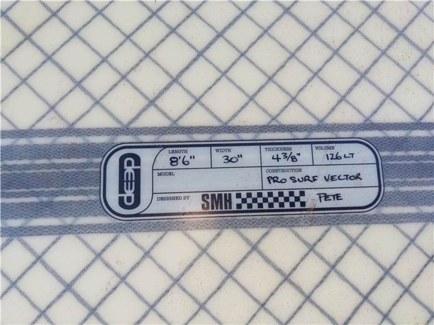 2020 Deep Pro Vector - 8' 6"