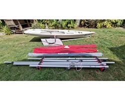 Laser  boating sail boat