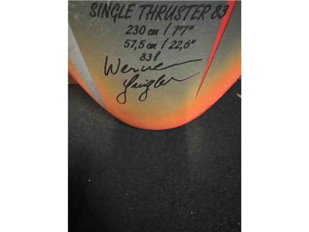 JP Australia Single Thruster Pro Edition - 230 cm, 83 litres