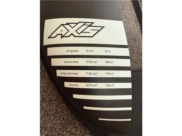 2021 Axis Surf Performance 760 Front Wing - 76 cm