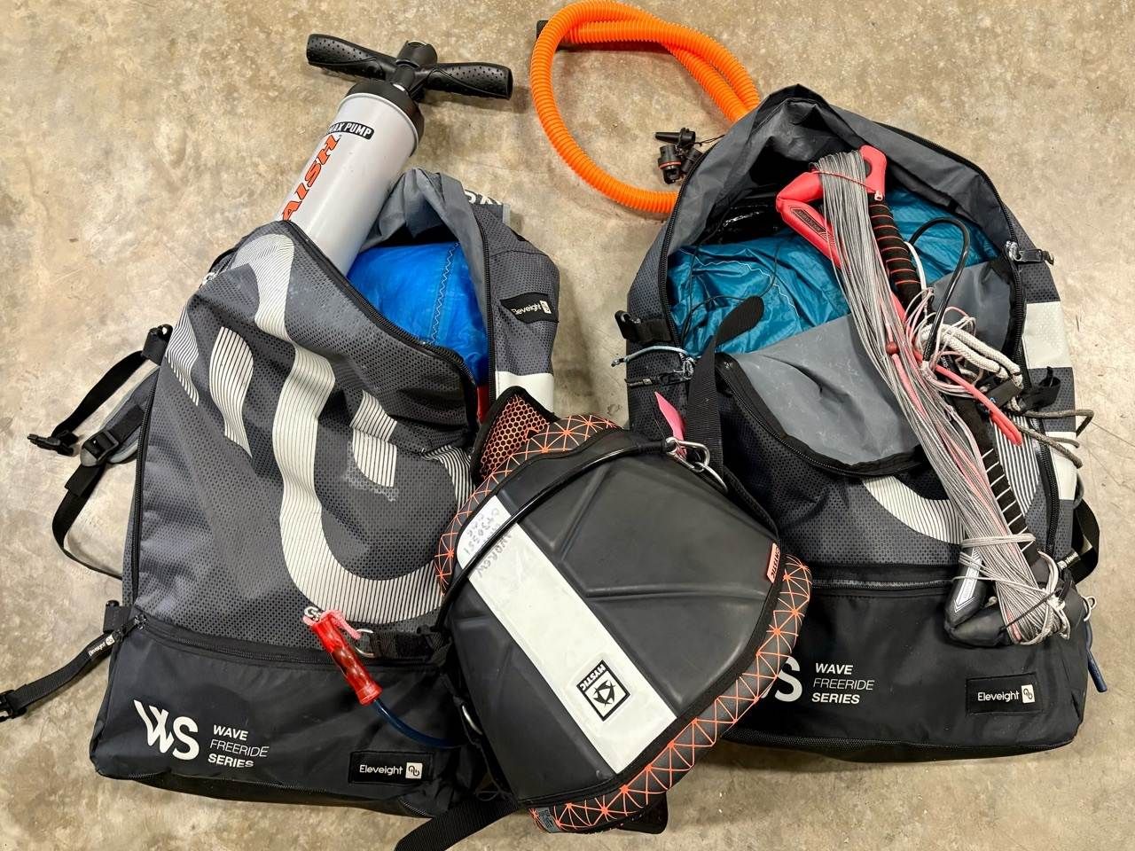 2019 Eleveight Kites Ws11 Ws9 Ws7- 3 X Kites + Everything - Image 1