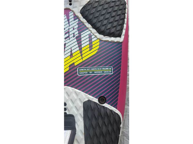 2018 JP Australia Young Gun Rtq 59L, Naish Wave 70L - 207 cm, 59 litres