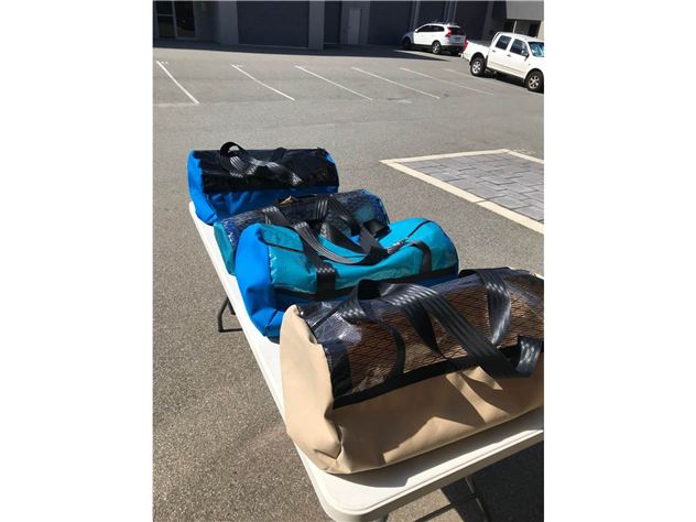 2025  Upcycled Duffle Bags