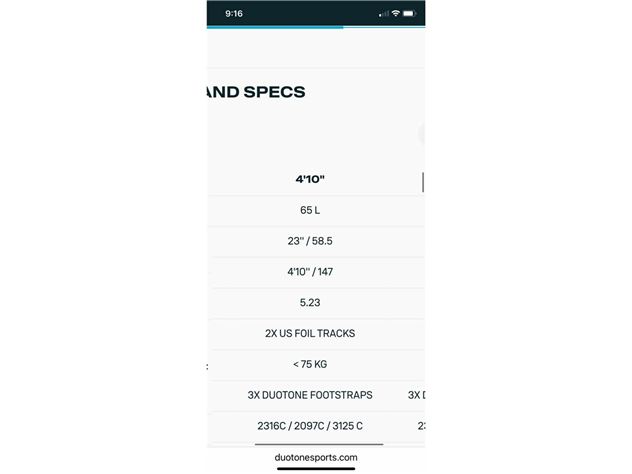 2026 Duotone Sky Style Sls - 65 Litres