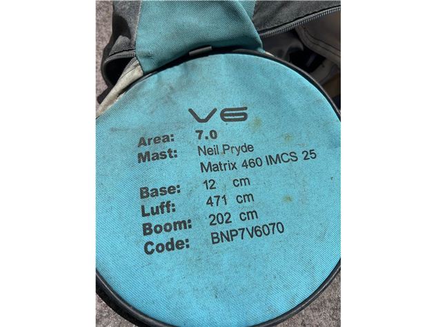 Neil Pryde Np 7.0 Sail & Loftsails Oxygen 5.9