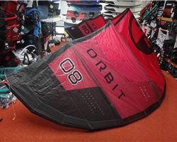 North Orbit 8 metre kiteboarding kite