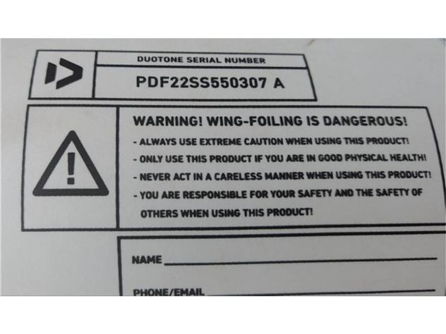 2022 Duotone Slick Sls - 5.5 metre