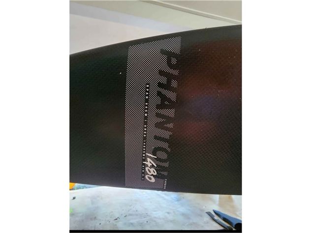 F-One Complete Rocket Wing/Phantom Carbon/Stri - 5' 10"