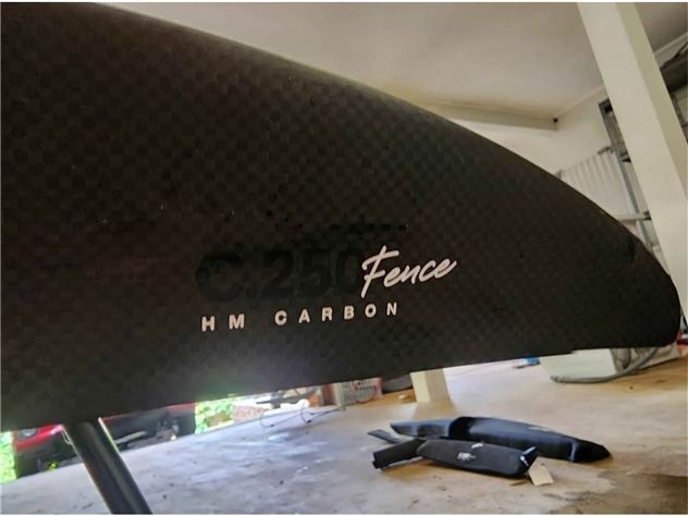 F-One Complete Rocket Wing/Phantom Carbon/Stri - 5' 10"