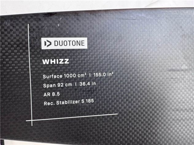 2024 Duotone S/L/S Glide 2.0 & Whizz Full Wing Setup - 1100 cm