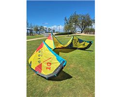 Duotone Dice Sls + Bar 10 metre kitesurfing kite