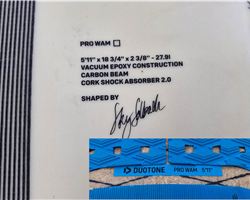 Duotone Neo 10M And Pro Wam Board kiteboarding kite