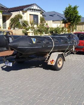 Yes this is what we have towed the Zodiac with.