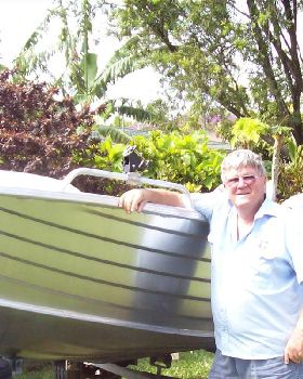 The Bream Kings of Bundaberg with there new boat