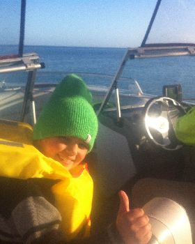 fishing with Kman