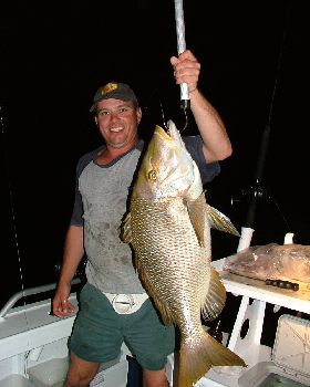 Fishing on board Kaos & Mayhem