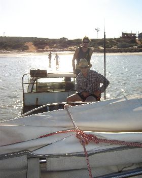 beaten by the tide