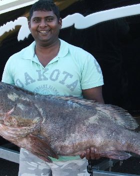 Hard nights fishing off Rainbow Beach