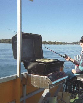 Disabled fishing Port Stephens 1