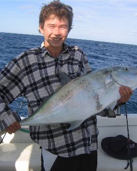 big trevally on 2kg line