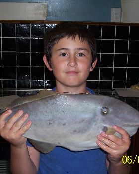 my brother with a wopper unicorn leatherjacket