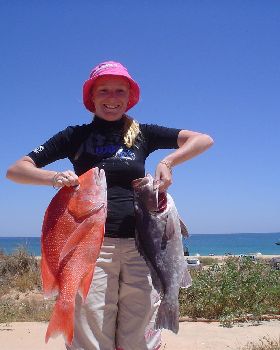 Red Emporer (9kg), Cod (6.5kg)