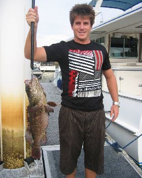 Nice estuary cod caught in the canals QLD