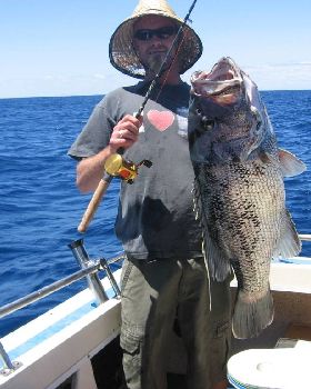 14 kg fish on light gear