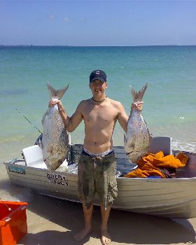 good days snapper catch from my 11 footer