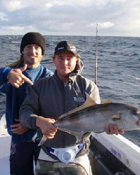 same day as the tornado we were fishing near 