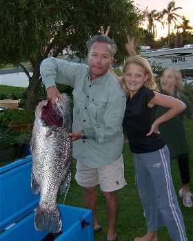 Top day fishing and Grace had fun to