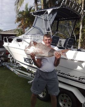 second fish in new boat