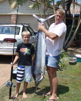 last fish in old boat