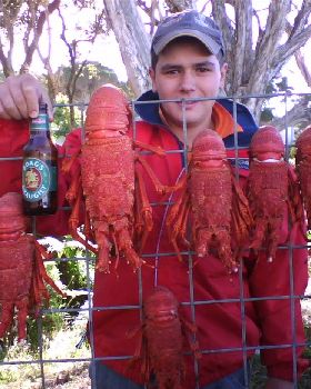 Crayfishing at Granville